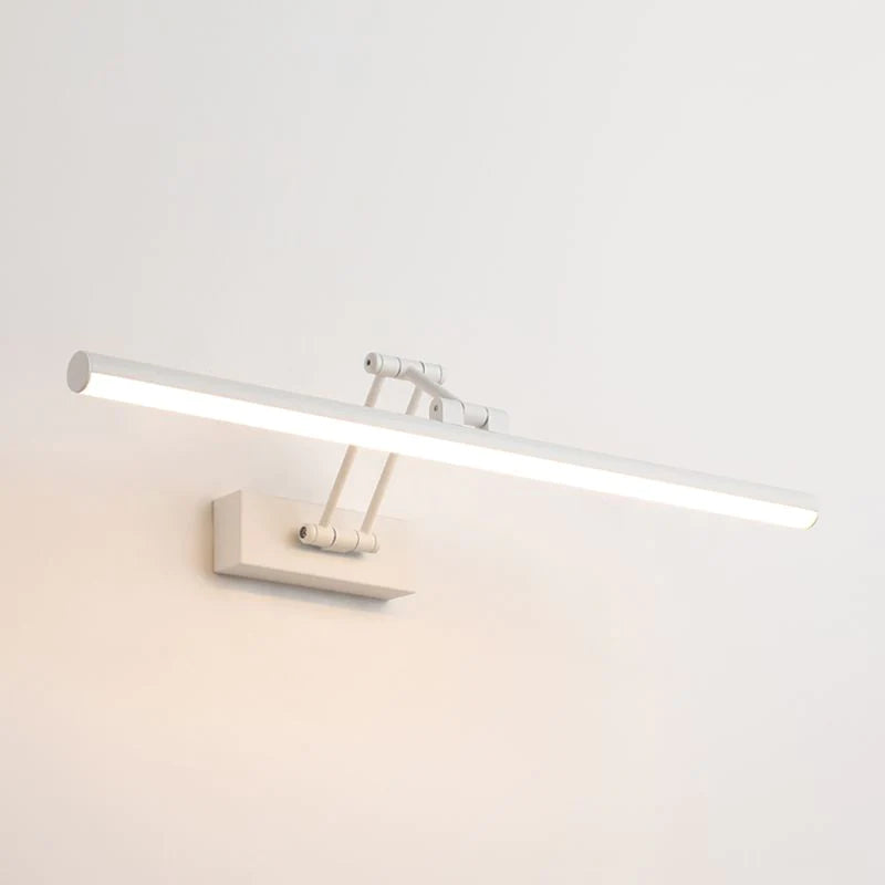 Mirror Light Metal Acrylic LED 100.0 cm Black Bathroom Vanity Wall Lamp Adjustable Light Colours IP44 Modern | Thomler