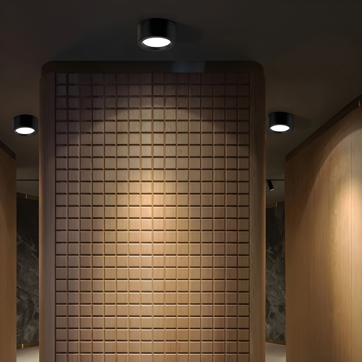 Flush Mount LED Ceiling Light – Ultra-Slim Profile, Modern Minimalist Design for Low Ceilings, Energy-Efficient Integrated Lighting | Thomler