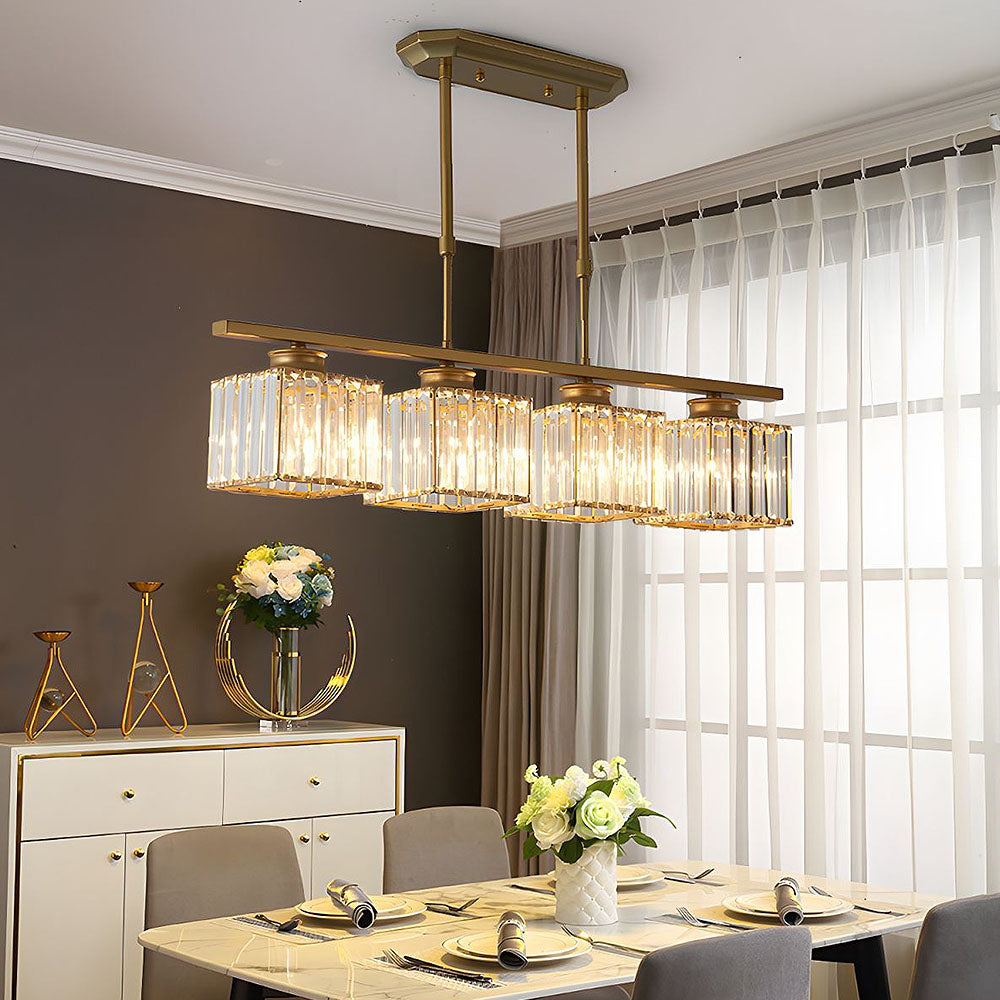 Pendant Light Glass 80.0 cm Black Adjustable Kitchen Island Dining Room Hanging Ceiling Lamp E27 Modern Scandinavian | Thomler