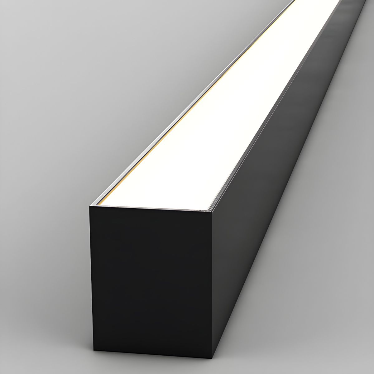 Ceiling Light Black Integrated LED 120.0 cm Modern Indoor Living Room Hallway Bedroom Lighting Fixture Minimalist Elongated Design | Thomler