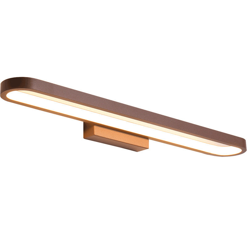 Wall Lamp Aluminium LED 80.0 cm Black Bathroom Mirror Makeup Vanity Lighting Modern Strip Light | Thomler