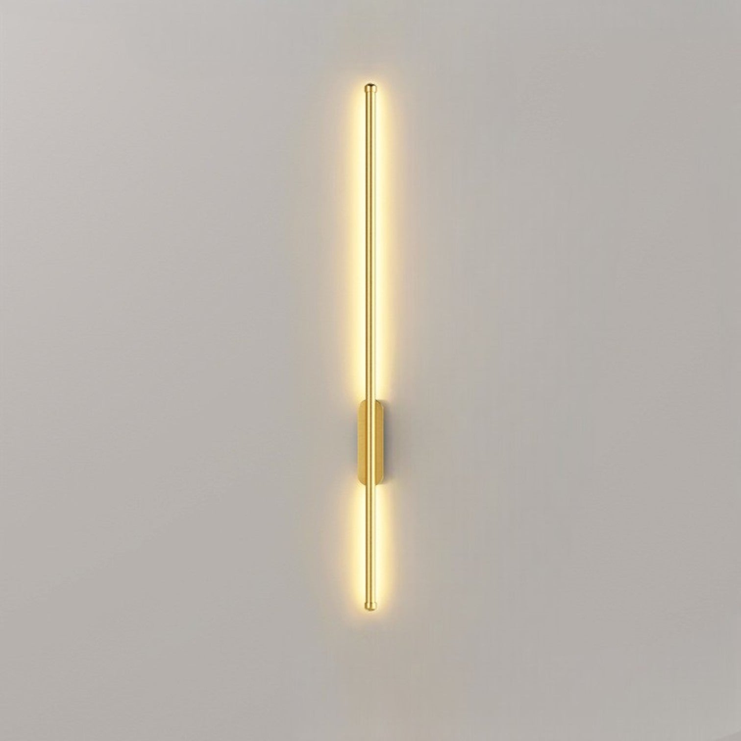 Wall Lamp Aluminium LED 59.7 cm Warm White Bedroom Hallway Vertical Accent Lighting Modern Scandinavian Sconce | Thomler