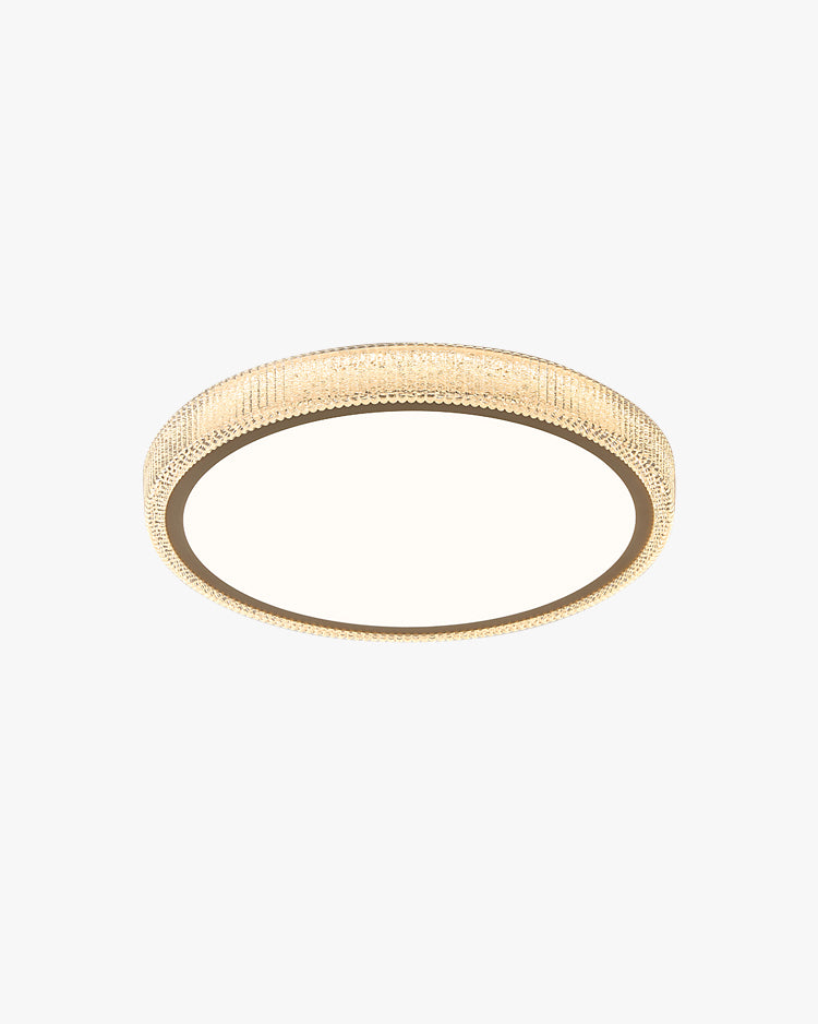 Ceiling Light Metal Acrylic 16 in Round 22W Bedroom Modern Flush Mount Fixture | Thomler