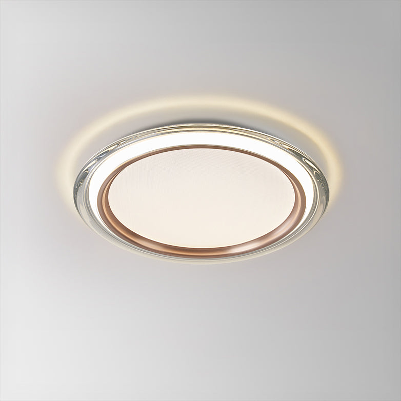 Ceiling Light Metal 14 in Flush Mount Bedroom Acrylic Warm White LED 25W Modern Lighting Fixture | Thomler