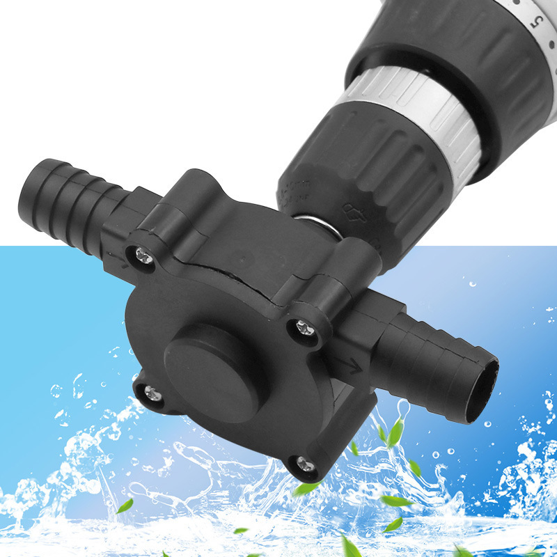Drill-Powered Water Pump Attachment – Portable Transfer Tool for Garden & Outdoor Use | Thomler