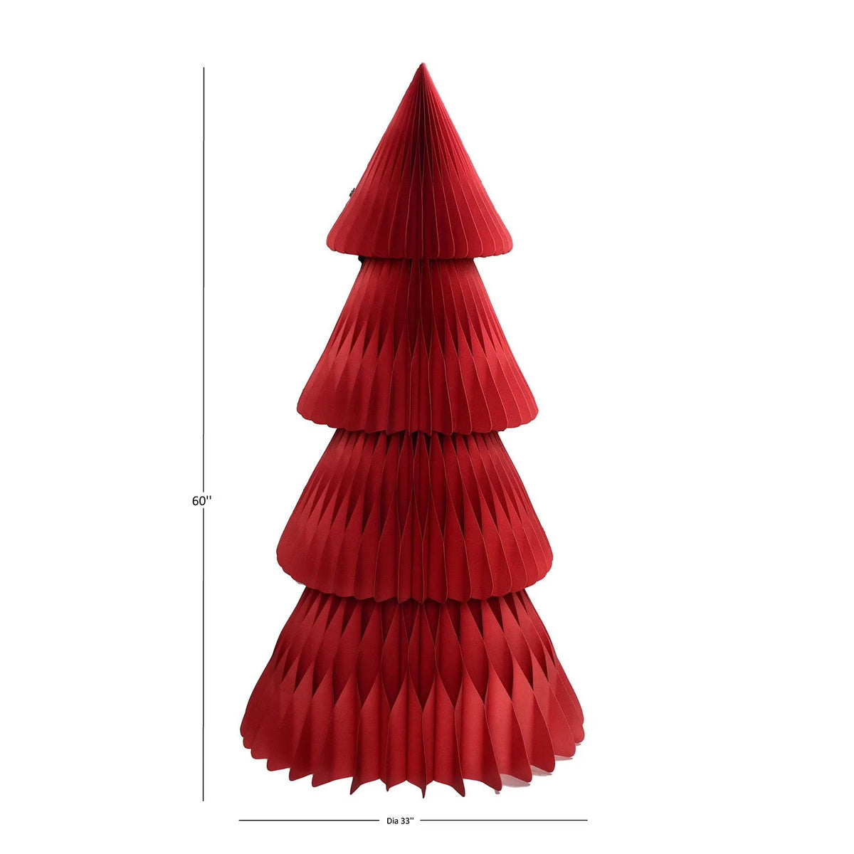 Folding Paper Decoration Tree – Collapsible Honeycomb Structure for Parties & Seasonal Displays | Thomler