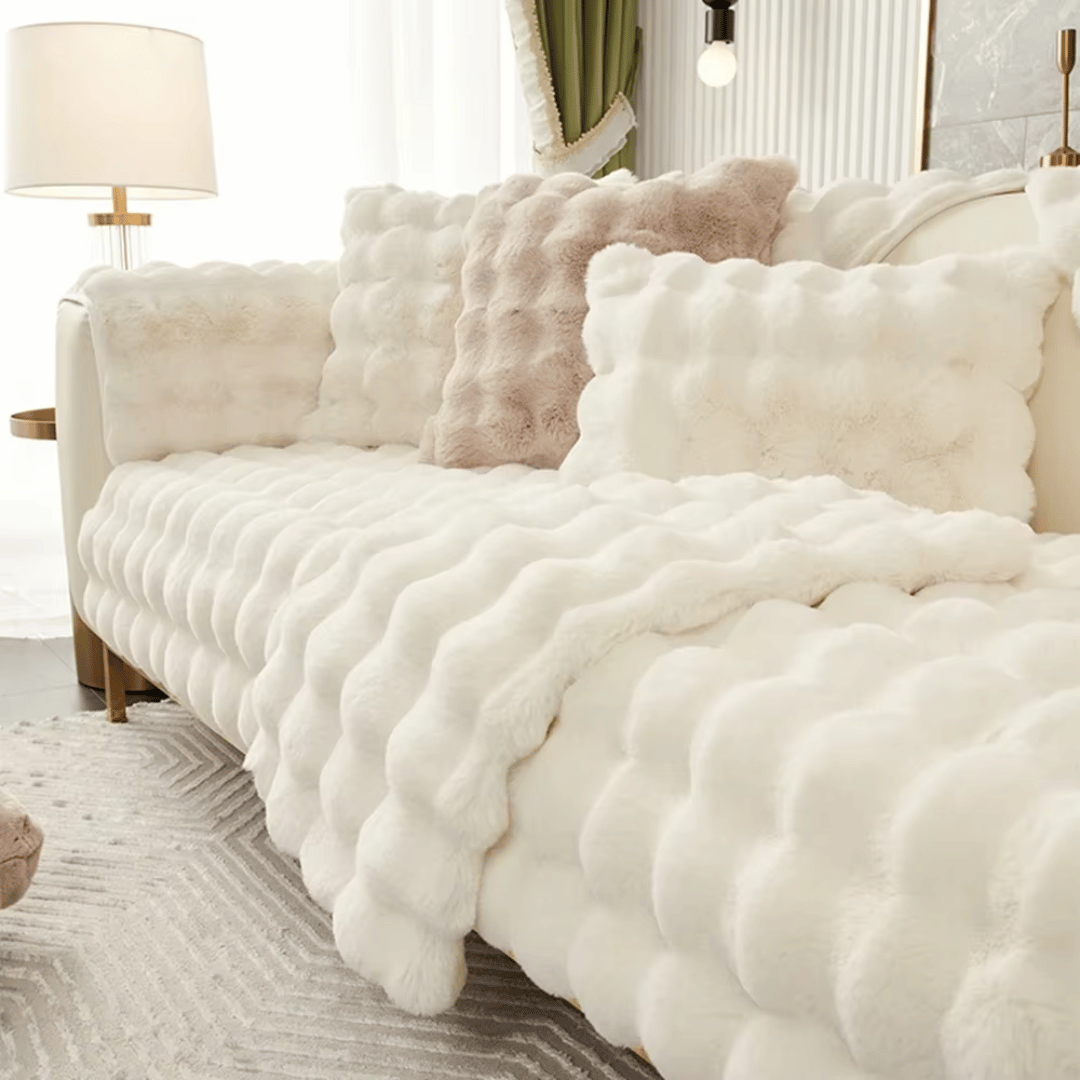 Faux Fur Throw Pillow Cases – Ultra Plush Decorative Covers with Hidden Zip for Living Room, Bedroom & Sofa | Thomler
