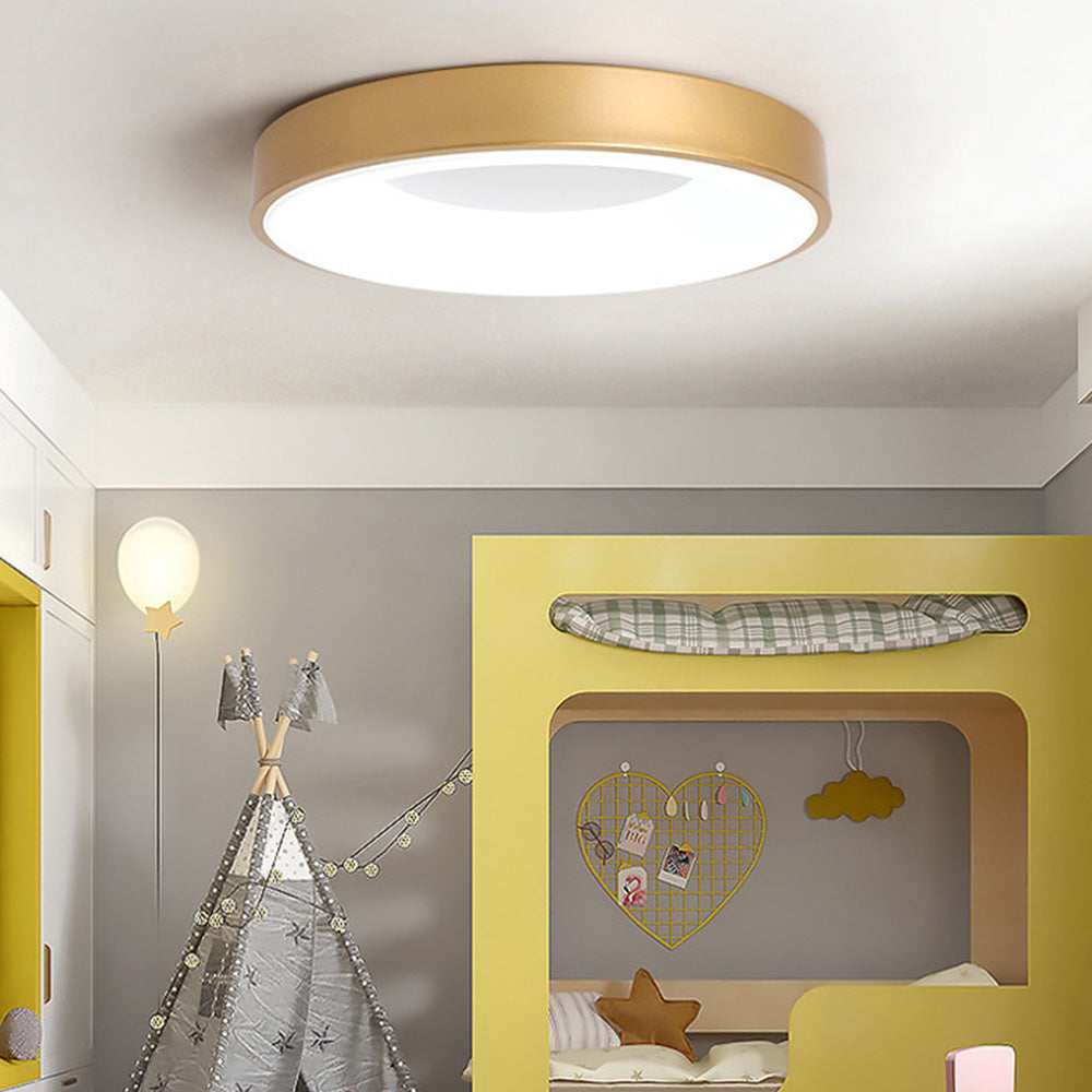 Ceiling Light Iron Acrylic LED 220–240V Round Low Ceiling Bedroom Hallway Flush Mount Living Room Lighting | Thomler