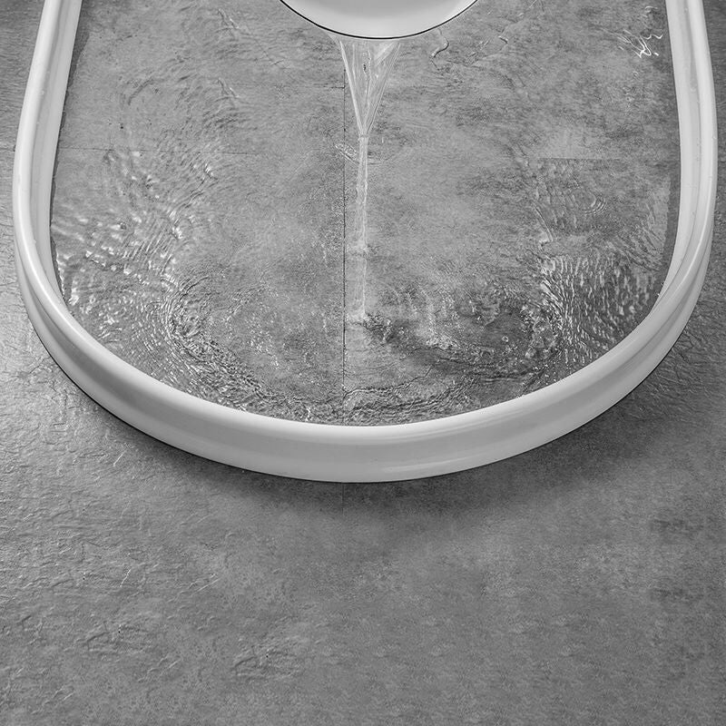Flexible Rubber Water Dam Strip for Shower, Sink & Countertop – Self-Adhesive Threshold Barrier | Thomler