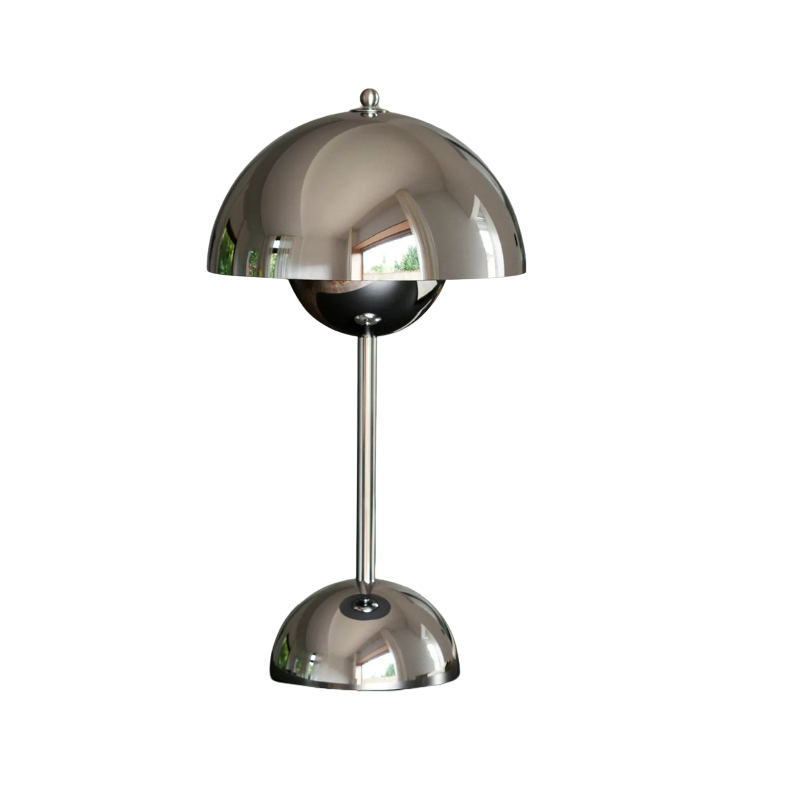 Adjustable Dimmable Metal Table Lamp – Petal Shade LED Desk Light for Living Room, Bedroom & Office | Thomler