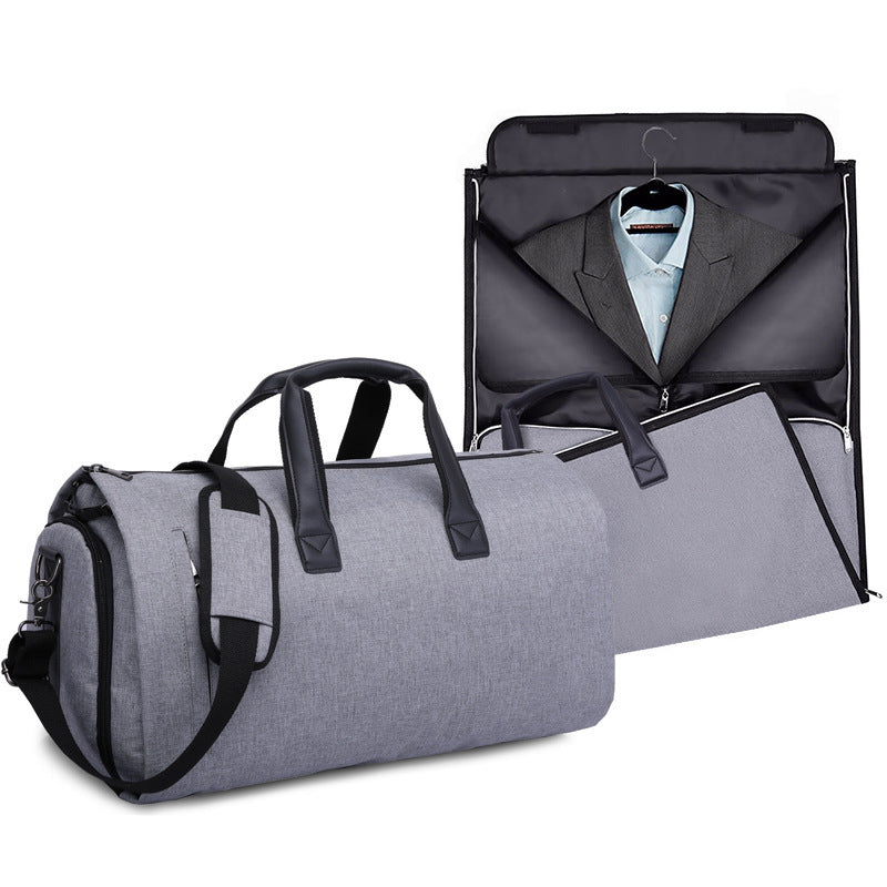 Convertible Garment Duffel Bag with Shoe Compartment for Business Travel & Weekends, Hanging Suit Carrier | Thomler