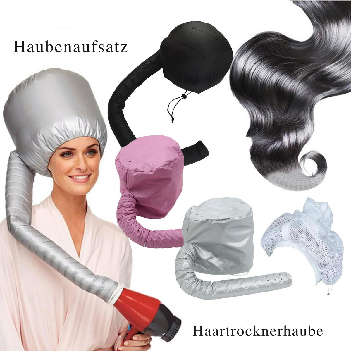 Hands-Free Hair Diffuser Hood for Curls – Even Heat Distribution & Faster Drying for Curly Hair Styling | Thomler