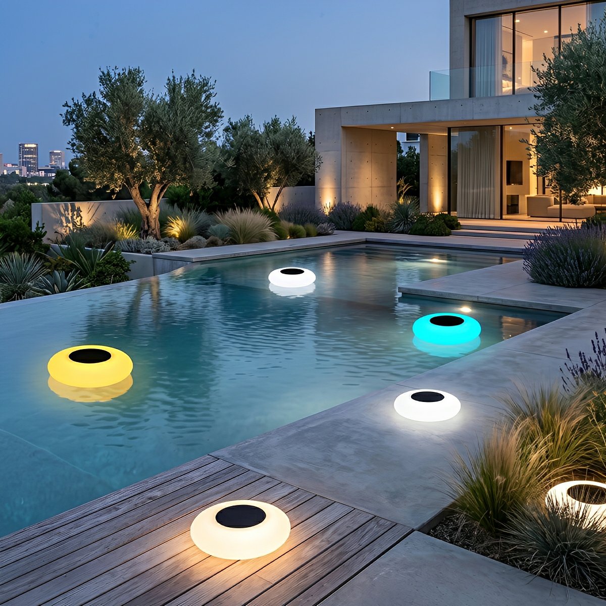 Floating Orb Pool Light – Solar Powered RGB Globe with Remote Control & Adjustable Brightness for Pools, Ponds & Gardens | Thomler