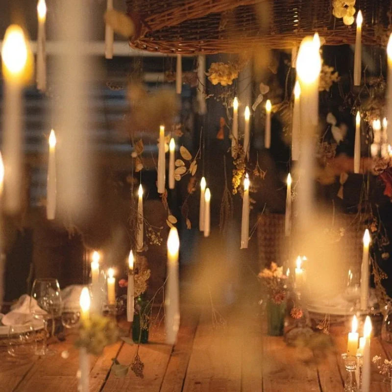 LED Floating Candles for Water – Flameless Battery Tea Lights for Pools, Weddings, Centerpieces & Events | Thomler