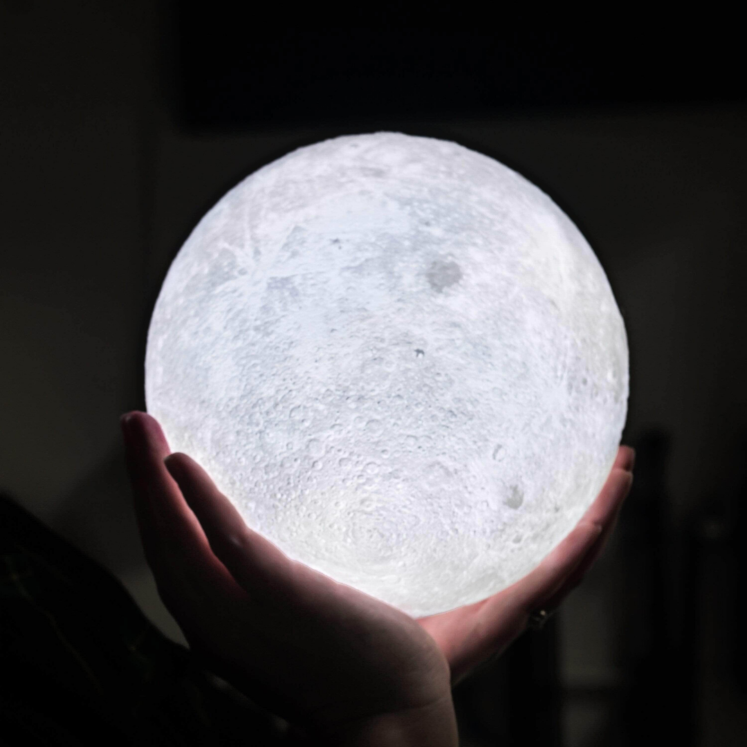 Table Lamp 8 in (20 cm) 2-Color Touch-Control USB Rechargeable Bedroom Living Room Night Light | Thomler