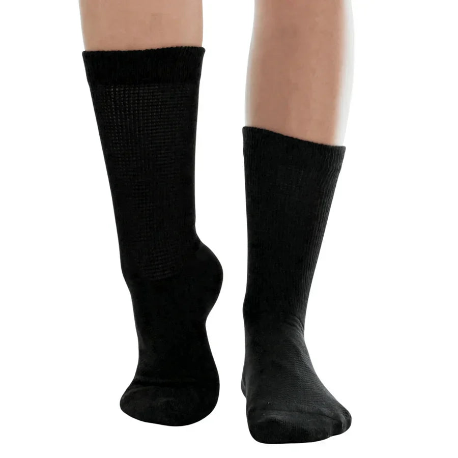Seamless Diabetic Socks for Neuropathy & Circulation Support – Non-Binding Cushioned Foot Care | Thomler
