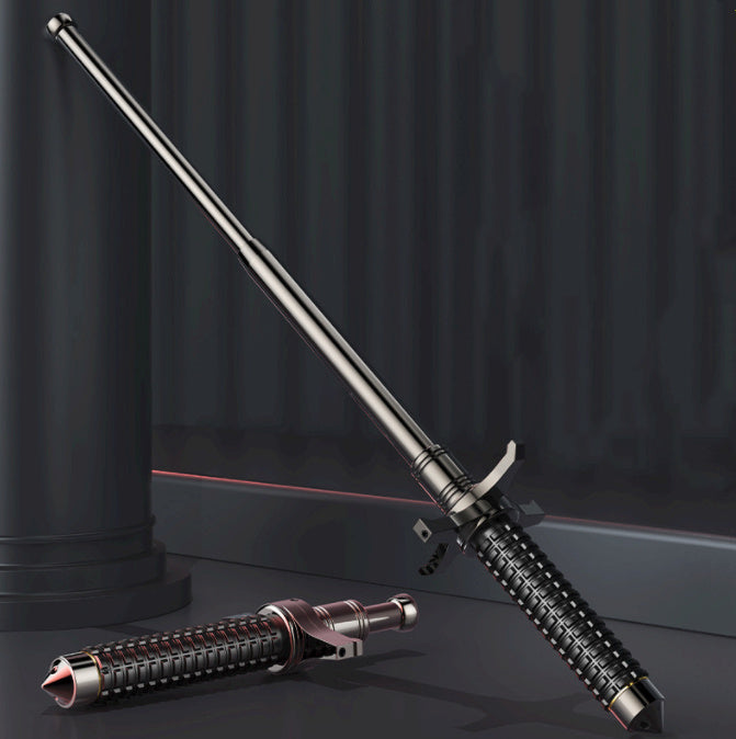 Collapsible Personal Safety Rod for Travel, Home Security & Emergency Defense | Portable Protective Baton for Everyday Carry | Thomler