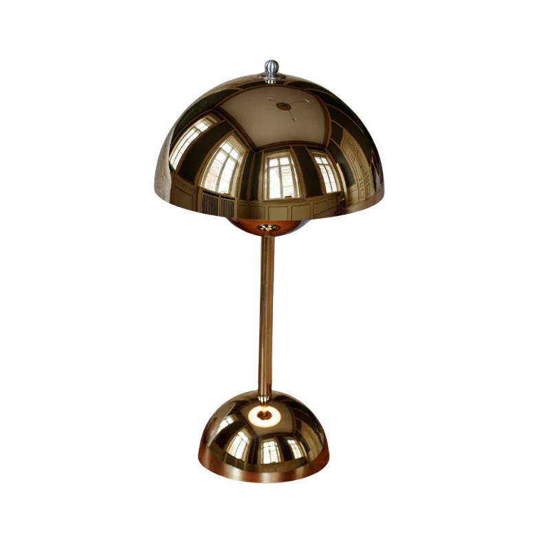 Adjustable Dimmable Metal Table Lamp – Petal Shade LED Desk Light for Living Room, Bedroom & Office | Thomler
