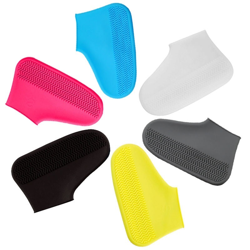 Reusable Silicone Rain Shoe Protectors with Non-Slip Grip for Men, Women & Kids – Lightweight Foldable Covers for Outdoor Activities & Wet W | Thomler