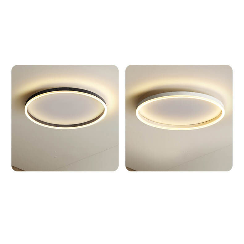 Flush Mount Ceiling Light Iron 19.7 in 30W Adjustable Hallway Living Room Bedroom LED Modern Lighting | Thomler