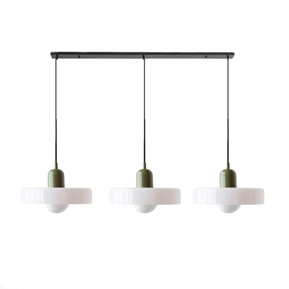 Pendant Light Glass Shade 30.0 cm Bedroom Bedside Hanging Lamp Modern Minimalist Nordic Style Adjustable Ceiling Light | Thomler