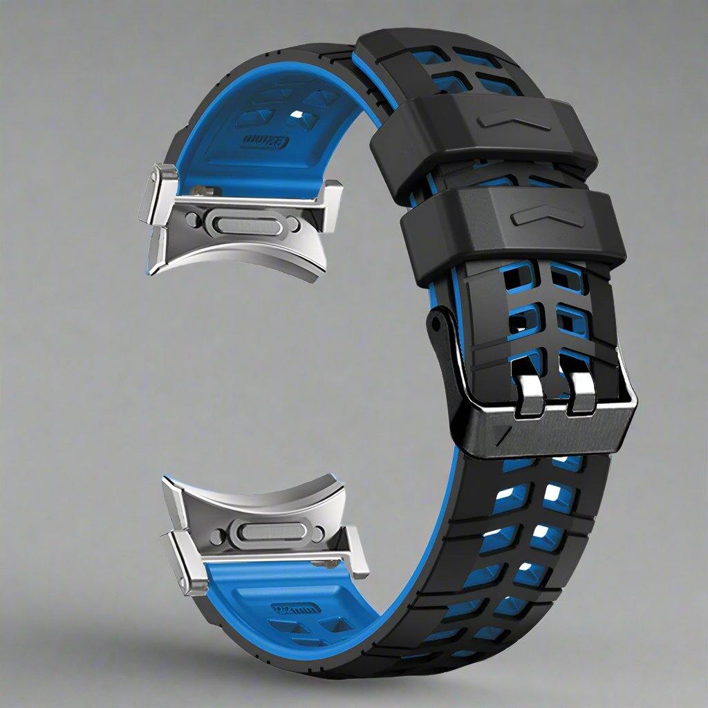 Flexible Silicone Galaxy Watch Ultra Band – Sport Strap for 47mm Ultra, Ultra 2 & 2025 Models – Adjustable Buckle Replacement Wristband | Thomler