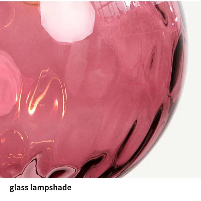 Glass Globe Pendant Light Fixture Modern Hanging Ceiling Lamp for Dining Room Kitchen Island Bedroom Living Room Decorative Suspended | Thomler