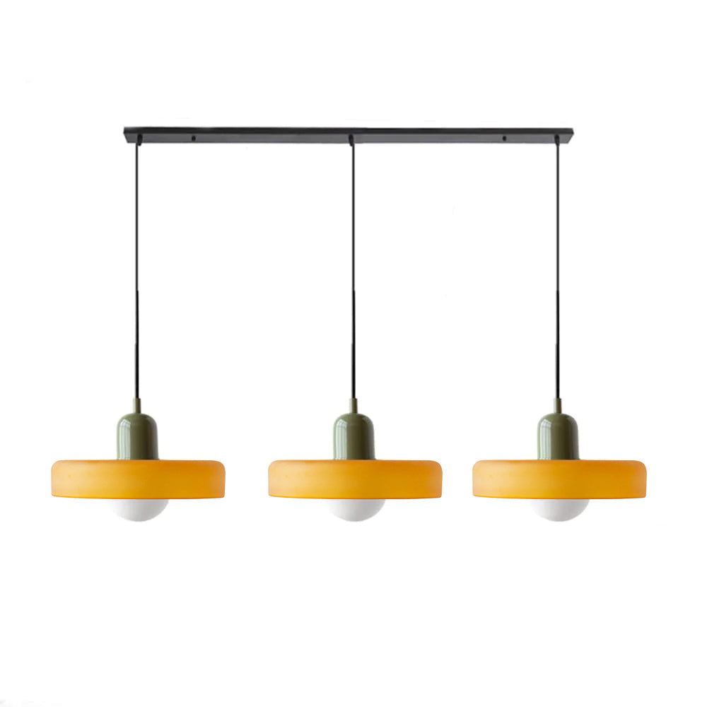 Pendant Light Glass Shade 30.0 cm Bedroom Bedside Hanging Lamp Modern Minimalist Nordic Style Adjustable Ceiling Light | Thomler