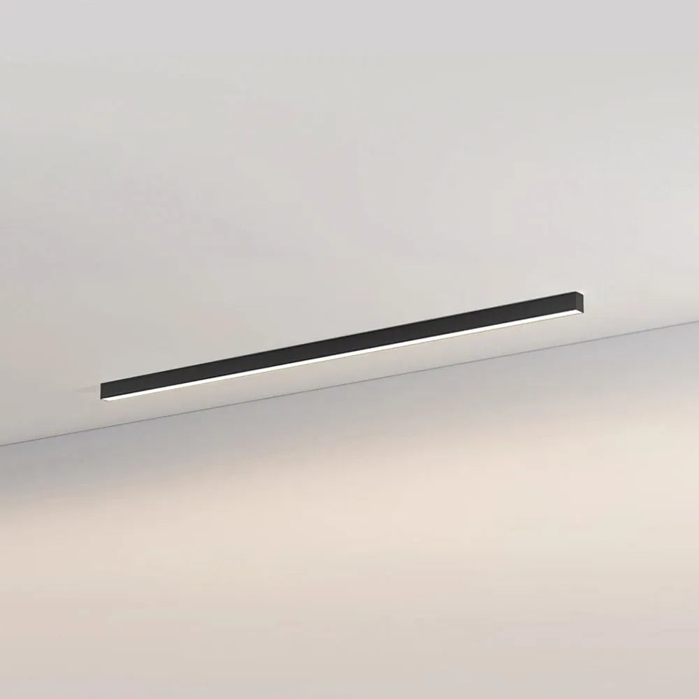 Ceiling Light Black Integrated LED 120.0 cm Modern Indoor Living Room Hallway Bedroom Lighting Fixture Minimalist Elongated Design | Thomler