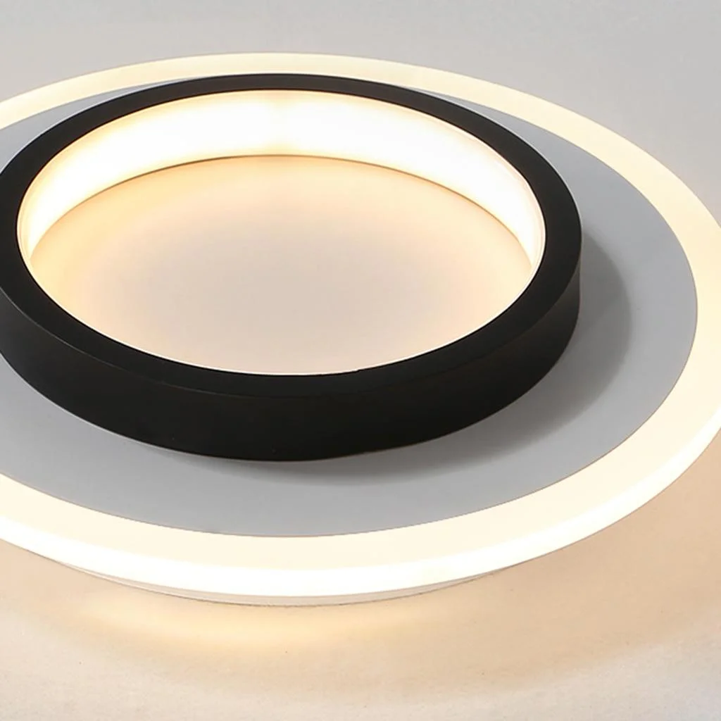 Ceiling Light Iron Aluminium 10W 20W 5.0 cm Round Bedroom Hallway Living Room | Modern LED Slim Fixture | Thomler