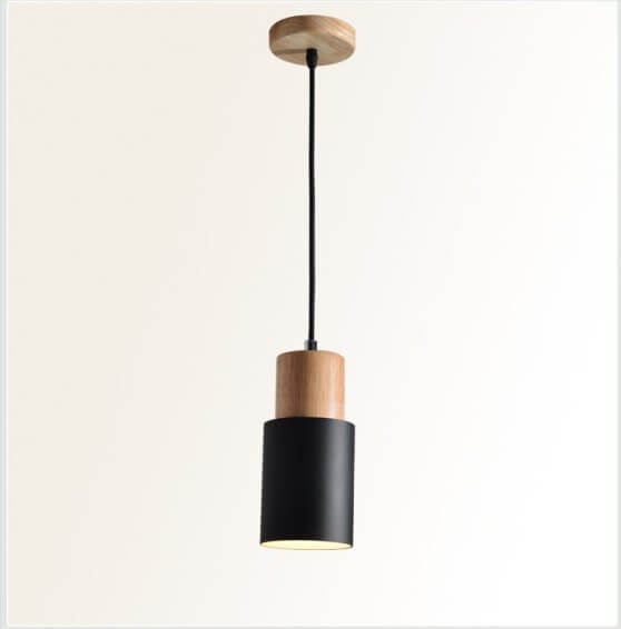 Hanging Ceiling Light Aluminum Shade Modern Single Fixture for Kitchen Island Dining Room Bar Café Restaurant Bedroom Hardwired E26 Socket | Thomler