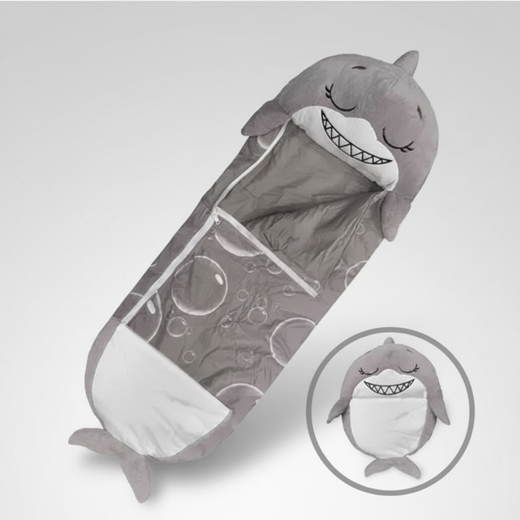 Kids' Convertible Sleeping Bag with Pillow Function in Adorable Animal Character Designs for Sleepovers Travel Nap Time Daycare Home Use Lig | Thomler