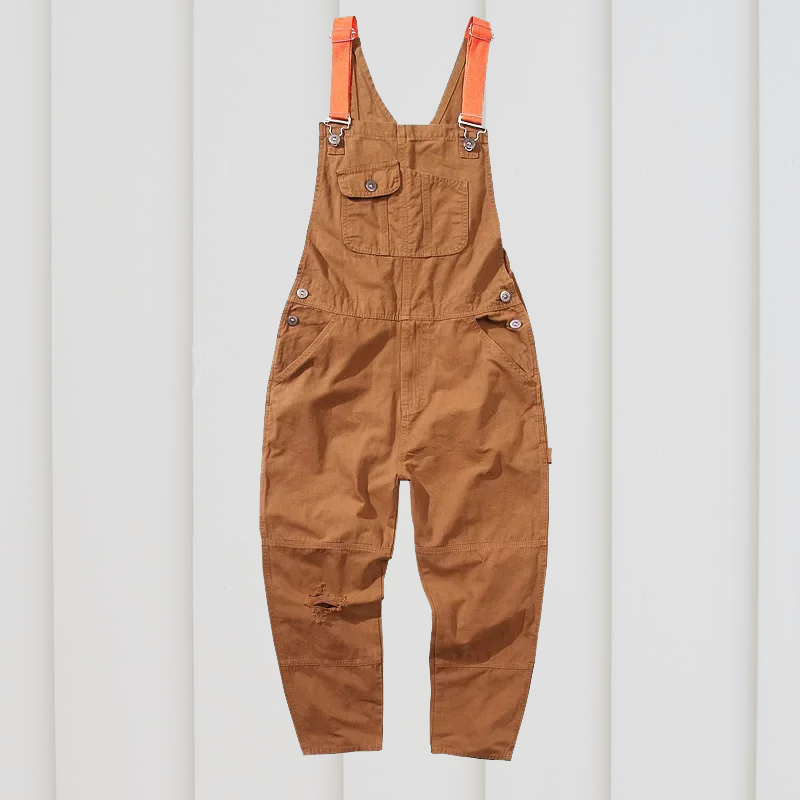 Unisex Garden Work Overalls with Adjustable Straps & Deep Tool Pockets for Yard Work, Planting, Weeding – Durable Washable Workwear for | Thomler