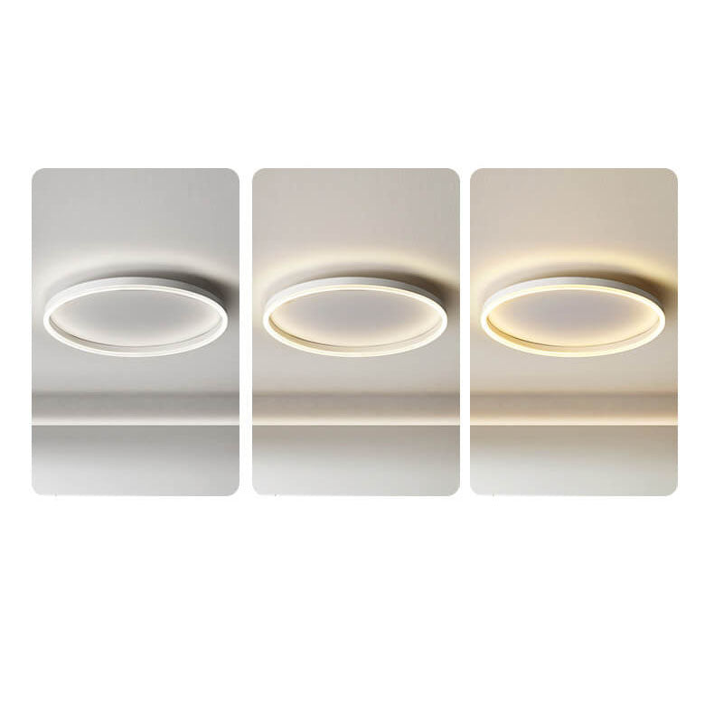 Flush Mount Ceiling Light Iron 19.7 in 30W Adjustable Hallway Living Room Bedroom LED Modern Lighting | Thomler