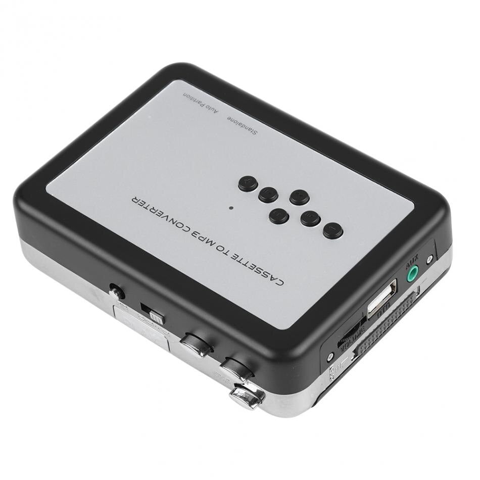 Portable Cassette Player with USB Recording – Tape to MP3 Converter for Music Digitization – Standalone Walkman with Headphone Jack for | Thomler