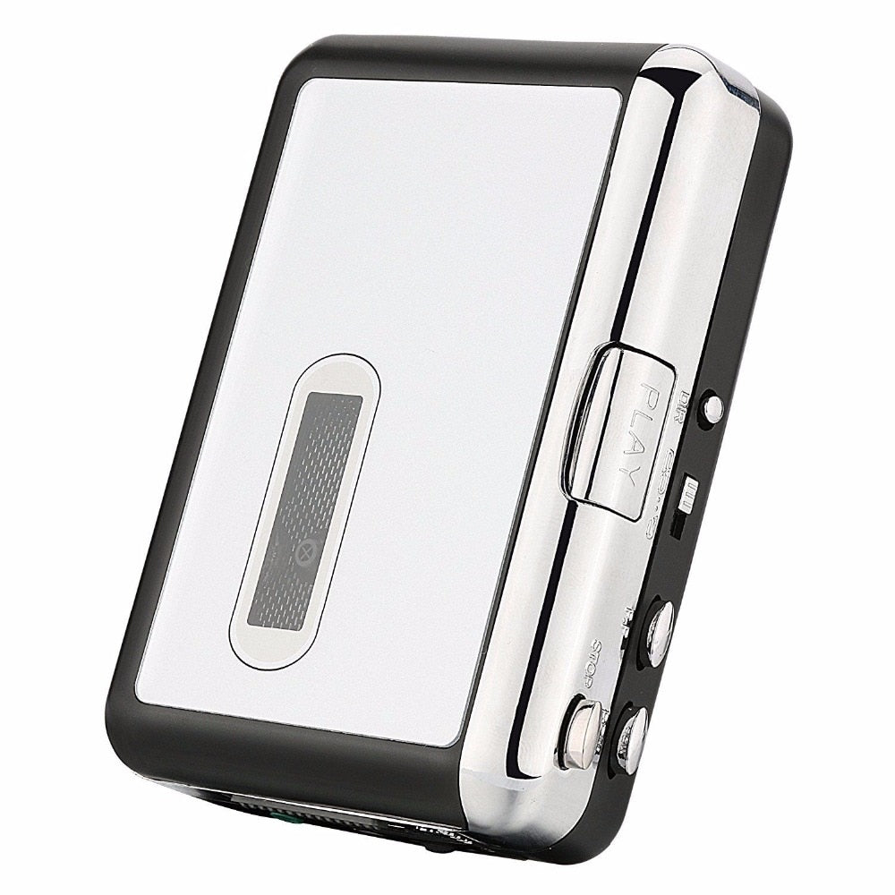Portable Cassette Player with USB Recording – Tape to MP3 Converter for Music Digitization – Standalone Walkman with Headphone Jack for | Thomler