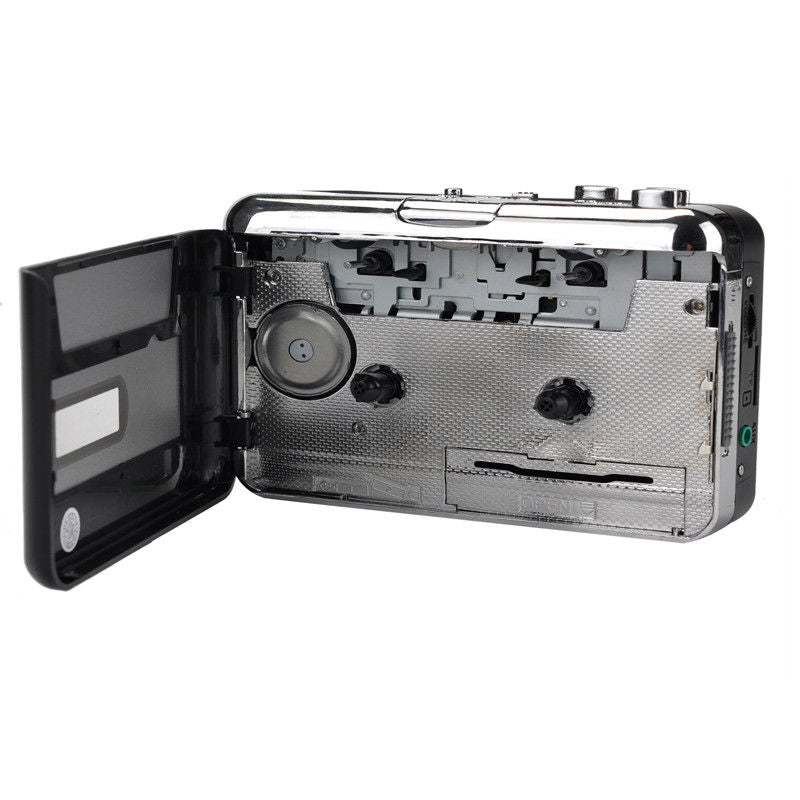 Portable Cassette Player with USB Recording – Tape to MP3 Converter for Music Digitization – Standalone Walkman with Headphone Jack for | Thomler