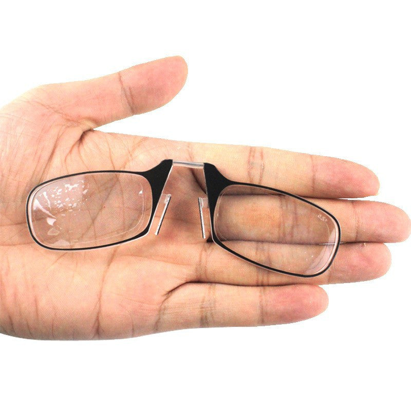 Compact Keychain Reading Glasses with Portable Folding Frame in Protective Case for Vision Magnification on the Go | Thomler