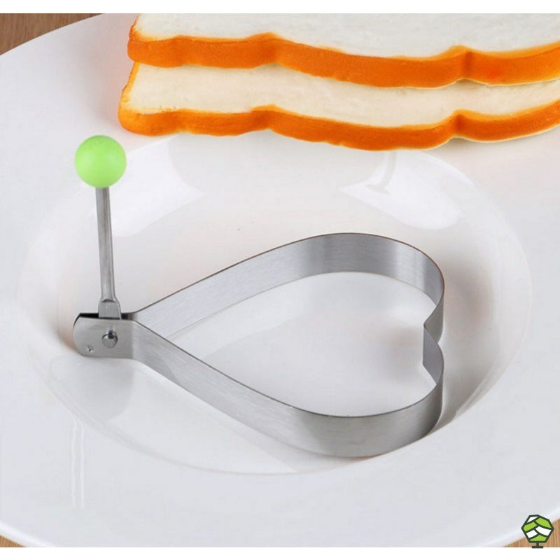 Silicone Breakfast Shaping Rings 10-Piece Set for Eggs Pancakes Omelets Kids Morning Meals Nonstick Easy-Release Kitchen Tools | Thomler