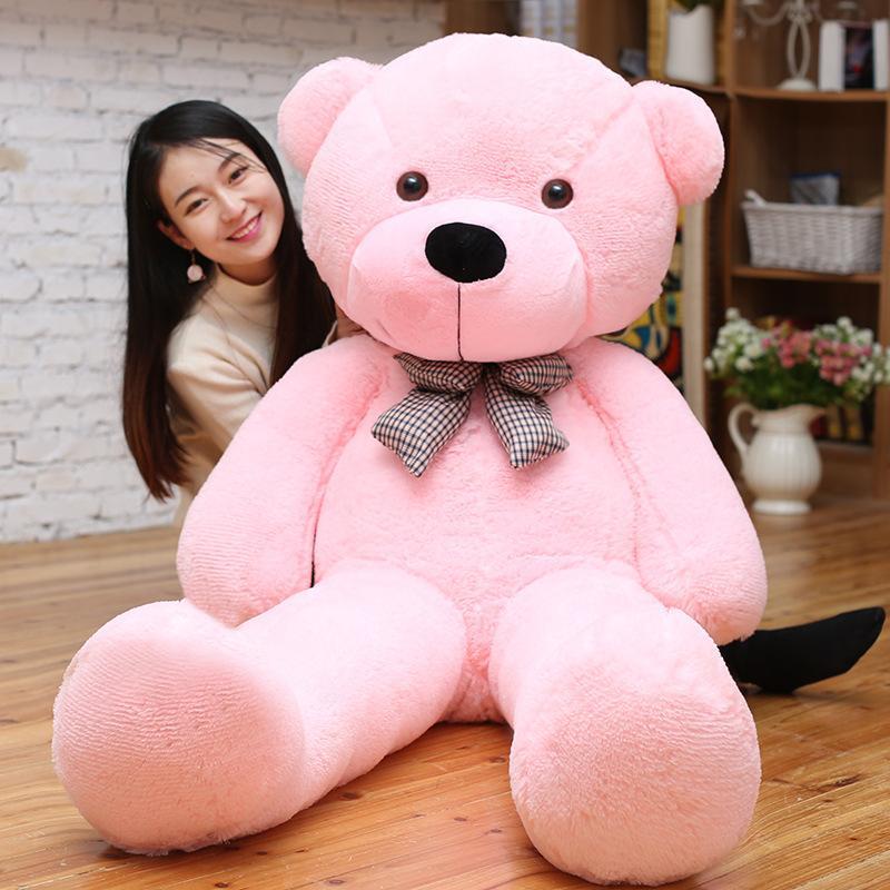 Oversized Plush Bear Stuffed Animal – Huggable Jumbo Companion for Kids & Adults – Ultra Soft Cuddle Buddy for Bedroom Decor | Thomler