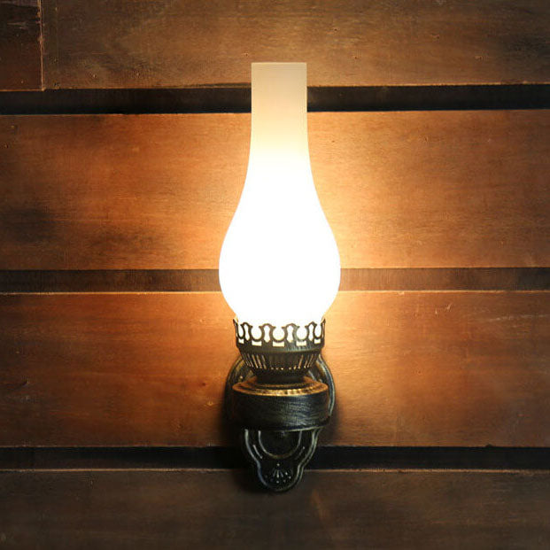 Wall Lamp Glass Bronze 42.0 cm Hallway Bedroom Retro Vintage Oil Style E26 Indoor Mood Lighting Fixture | Thomler