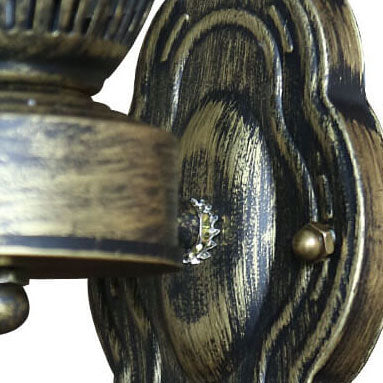 Wall Lamp Glass Bronze 42.0 cm Retro Bedroom Hallway Vintage Oil Style Lighting Fixture E26 Ambient Wall Sconce | Thomler