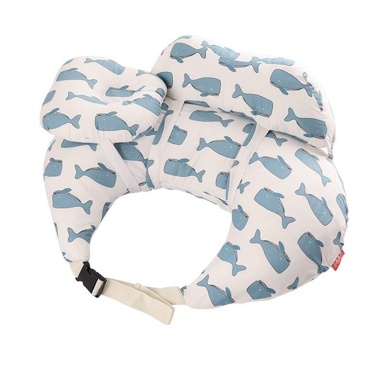 Adjustable Infant Feeding Cushion with Waist Belt – Ergonomic Support for Breastfeeding & Bottle Feeding, Multi-Use Baby Positioning | Thomler