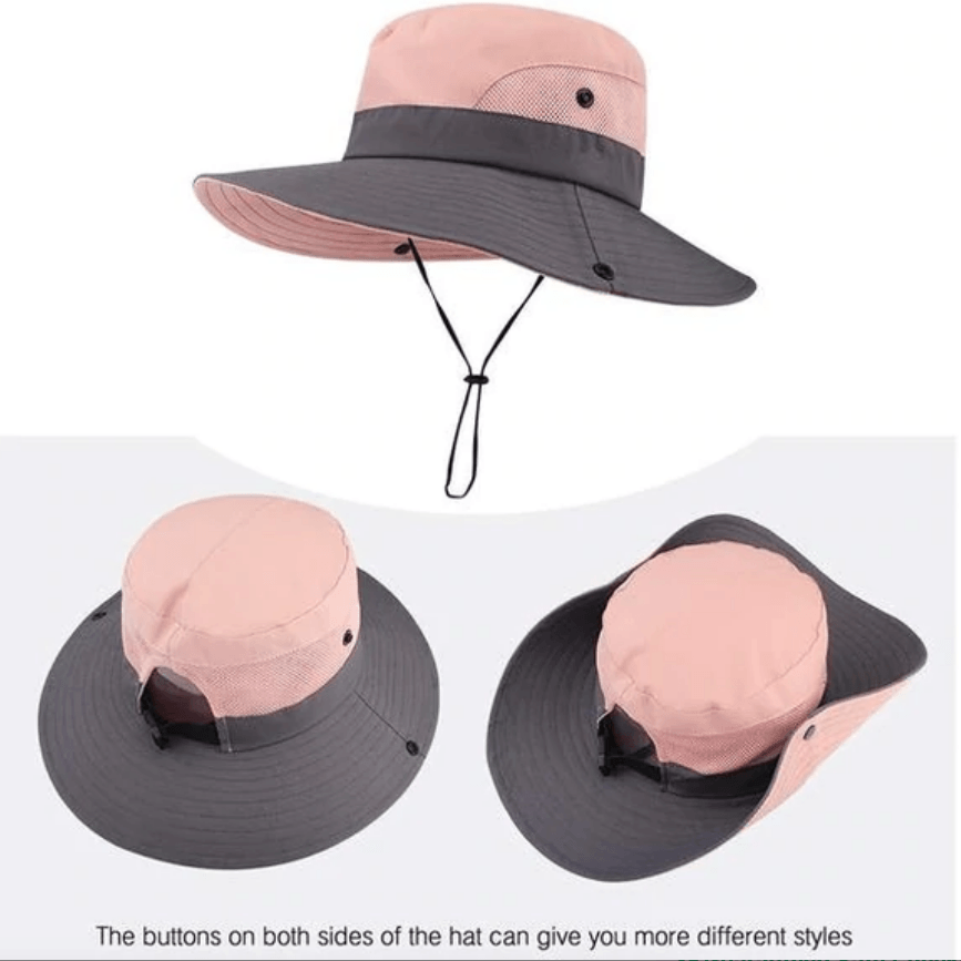 Packable Wide Brim Sun Hat Unisex UV Protection Outdoor Travel Beach Garden Hiking Summer Headwear | Thomler