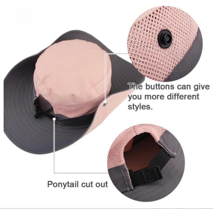 Packable Wide Brim Sun Hat Unisex UV Protection Outdoor Travel Beach Garden Hiking Summer Headwear | Thomler