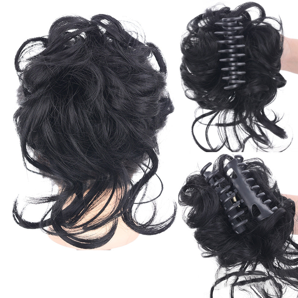 Clip-In Messy Bun Hairpiece – Synthetic Hair Scrunchie Updo Extension for Volume & Style | Thomler