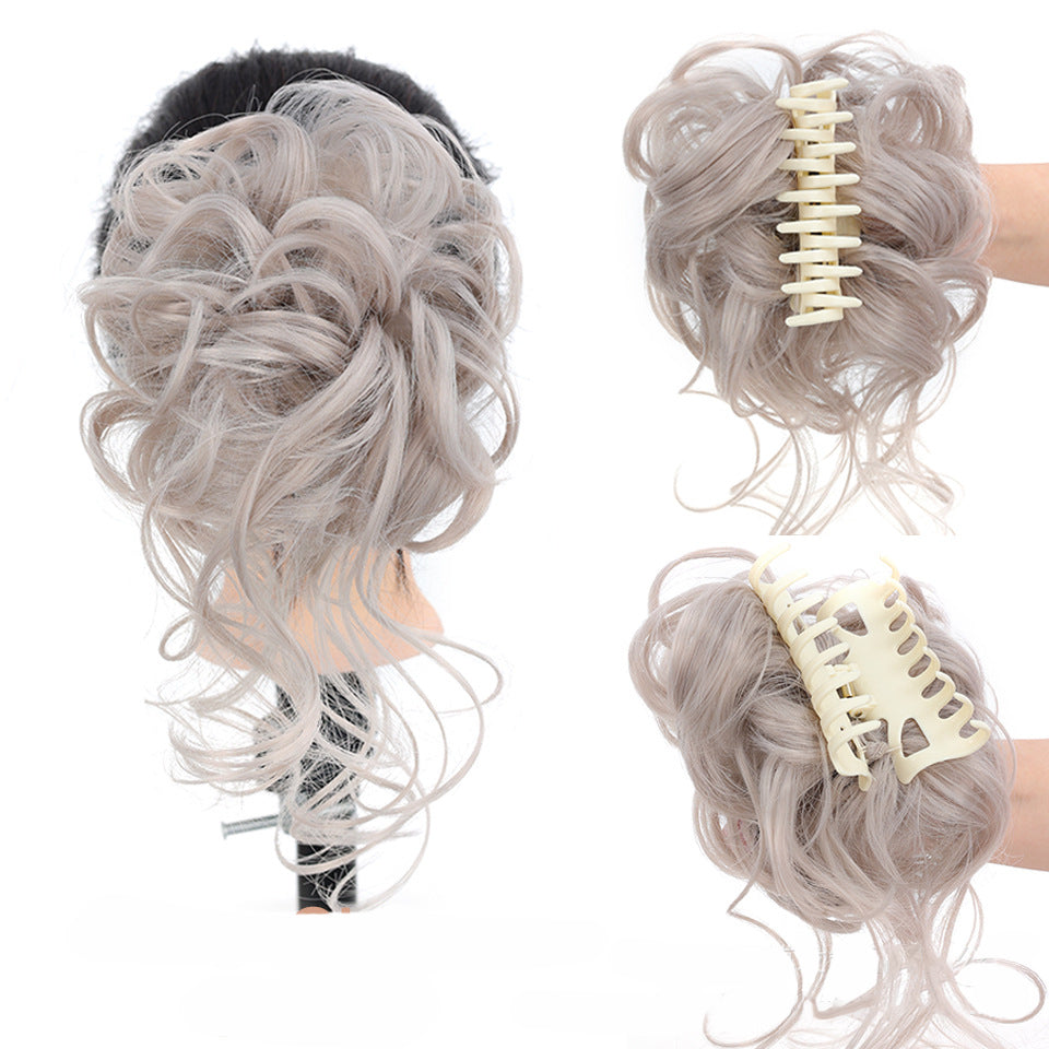 Clip-In Messy Bun Hairpiece – Synthetic Hair Scrunchie Updo Extension for Volume & Style | Thomler