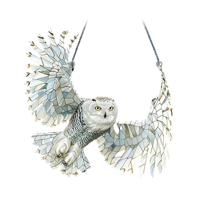 Acrylic Hummingbird Window Suncatcher Panel – Hanging Stained Glass Garden Ornament for Windows, Porch, Yard Decoration – Bird Lover Gift | Thomler
