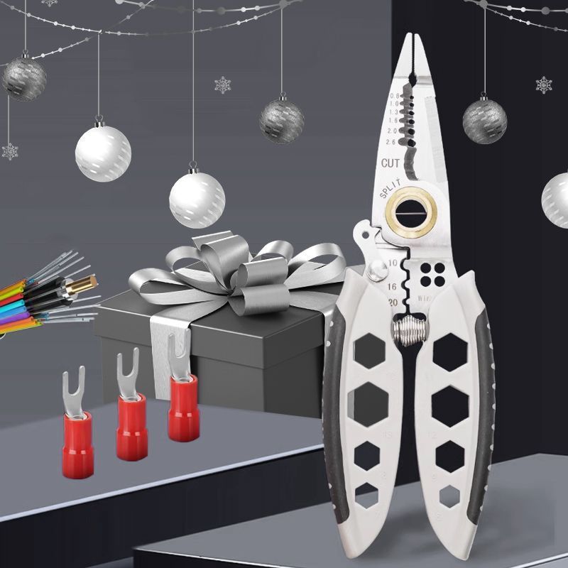 Professional Wire Stripper and Cutter Pliers for Electrical Work, Cable Prep, and Home Projects | Thomler