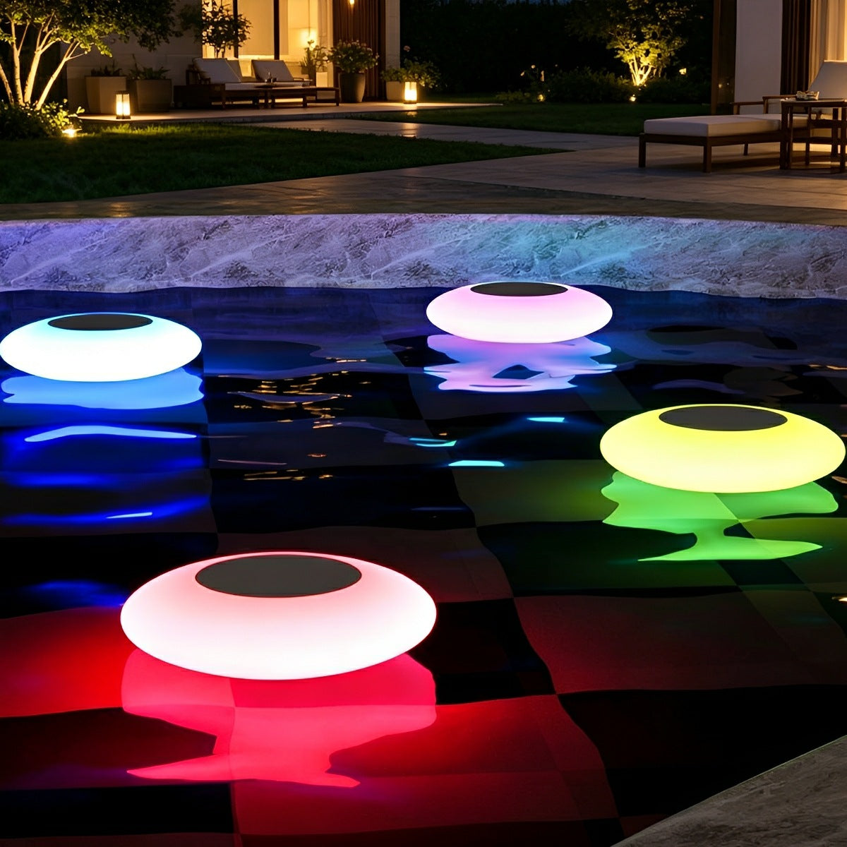 Floating Orb Pool Light – Solar Powered RGB Globe with Remote Control & Adjustable Brightness for Pools, Ponds & Gardens | Thomler